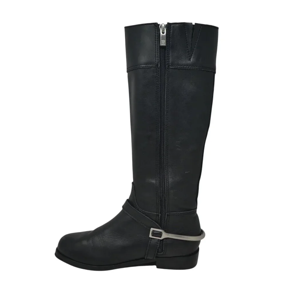 Pour La Victoire Marne Black Leather Harness‎ Riding Equestrian Boots